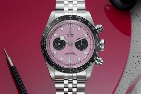 tudor pink kaufen|tudor black bay press kit.